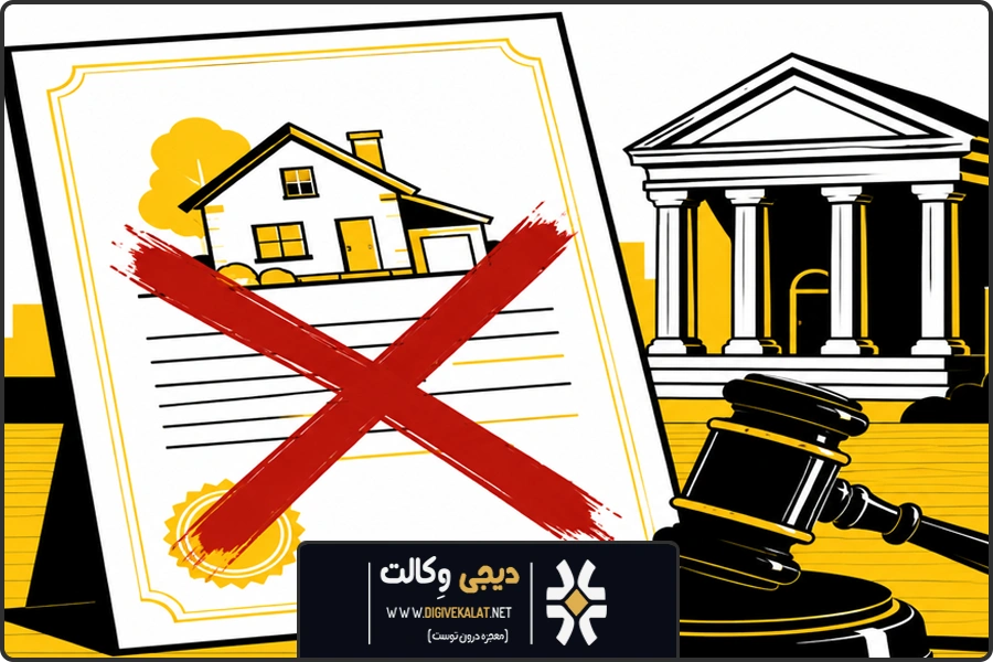 پیچیدگی پرونده | ابطال سند مالکیت در گرمدره